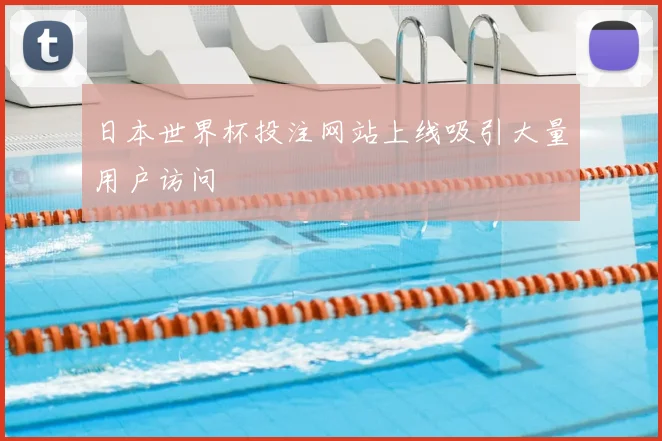 日本世界杯投注网站上线吸引大量用户访问
